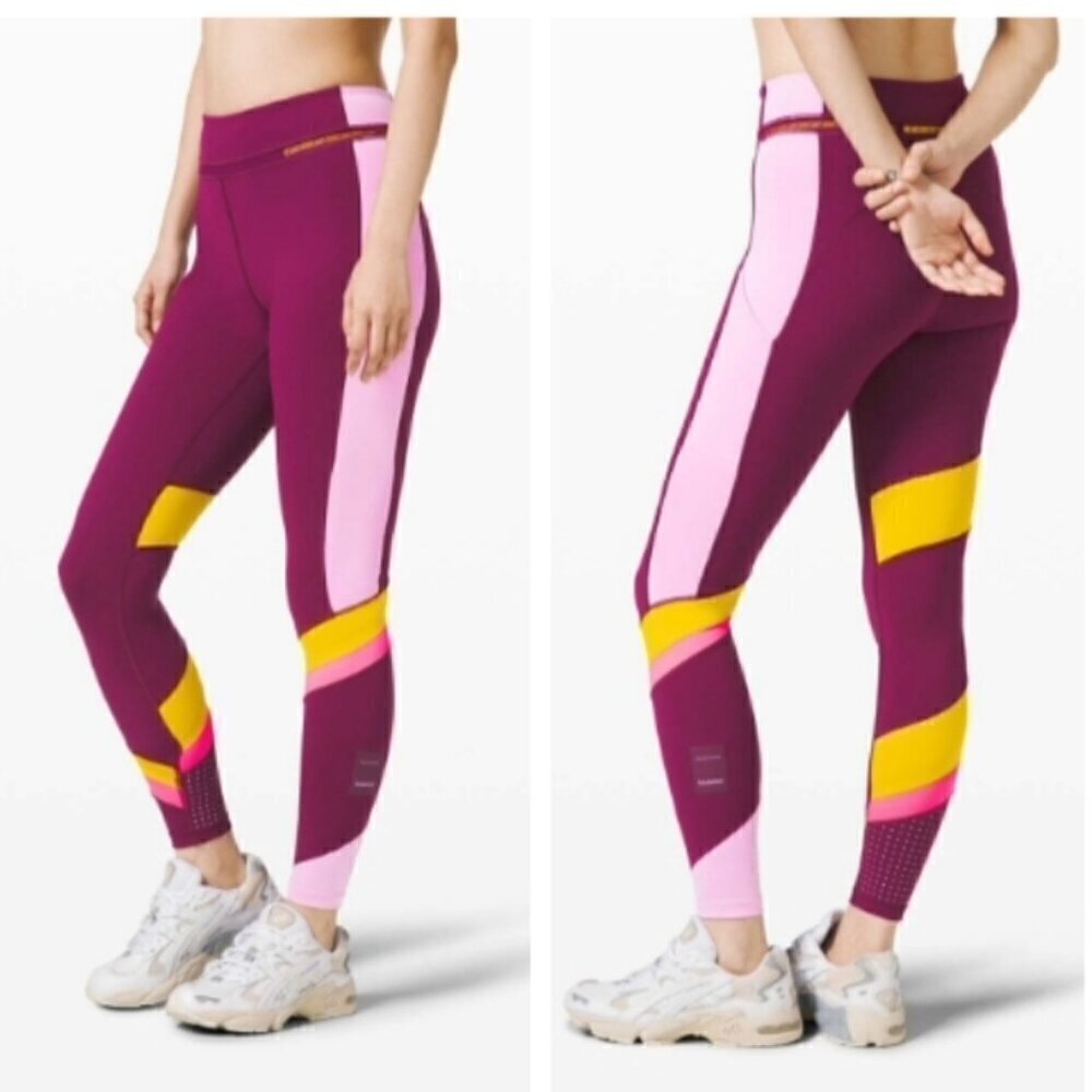 RARE Lululemon Break New Ground Tight *lululemon x Roksanda Size 4